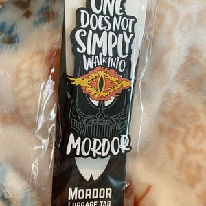 Fairyloot LOTR Mordor luggage tag